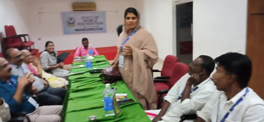 Voice of World Foundation activity